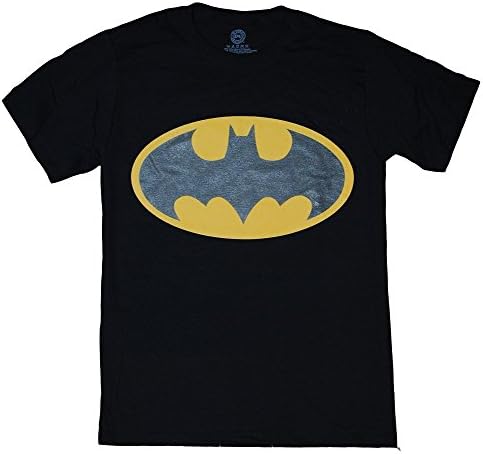 Batman Logo Glow In Dark DC Comics Officially Licensed Authentic Adult T-shirt S