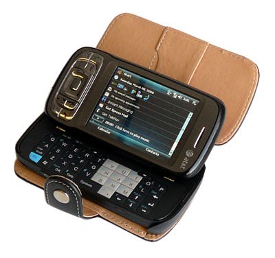Genuine Leather Case for HTC TyTN II Kaiser, AT&T Tilt