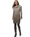 MICHAEL Michael Kors Dress, Cowl Neck Cabled Sweater