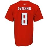 Washington Capitals Alexander Ovechkin Name and Number T-Shirt