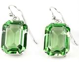 Barse Sterling Silver Swarovski Crystal Earrings