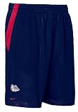 Gonzaga Bulldogs 10 Inseam Blue Dri-FIT College Mesh Shorts By Nike Team Sports