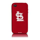 Tribeca FVA3962 Varsity Jacket (Silicone) - iPhone 4 - St. Louis Cardinals - Red
