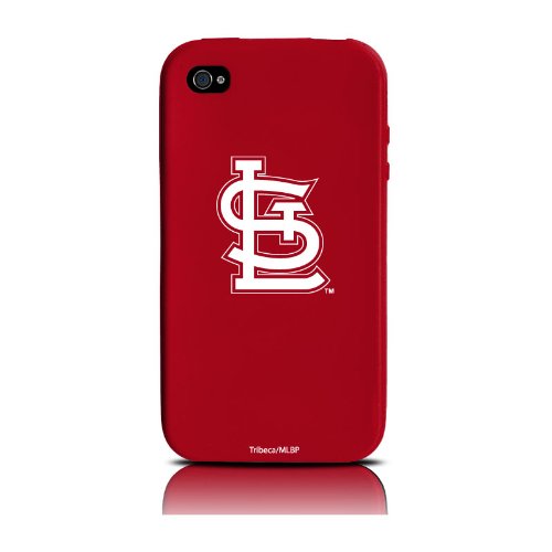 MLB St. Louis Cardinals Varsity Jacket Silicone Shield for Apple iPhone 4