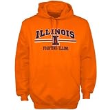 Illinois Fighting Illini Orange Midfield Hoody Sweatshirt