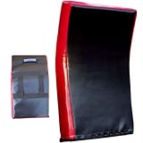 BOXING, KICK PAD, STRIKE SHIELD, CURVED, RED/BLK