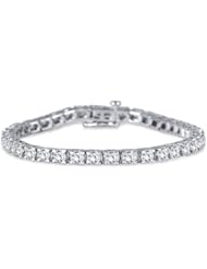 7.00 Carat Diamond Tennis Bracelet in 14K White Gold