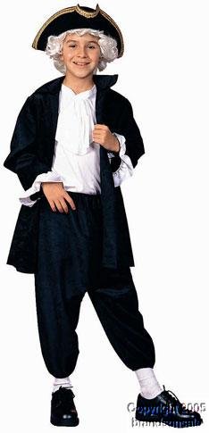 Childs George Washington Costume (Size: Large 12-14)