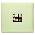 Fashion Fabric Top-Load Scrapbook - Pastel Green (12x12")