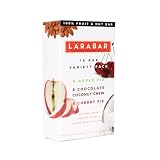 Larabar Bars Variety Pack Of Cherry Pie, Apple Pie, And Chocolate Coconut Chew, 1.6-Ounce Bars (Pack of 18)