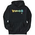 Hoodie Mens Black " Virgo " Zodiacs