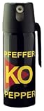 Produkt-Bild: Pfefferspray, Verteidigungsspray mit Beh&ouml;rdenkappe KO Fog mit Spr&uuml;hnebel, 50 ml