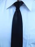 Black Clip on Tie