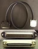 3 Ft VHDCI 0.8mm to 68-Pin HD68 Ultra320 External SCSI Cable, VHDCI Offset Connector