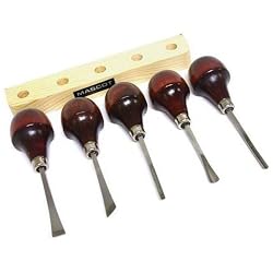 5pc Woodworking Carving Turning Lathe Tool