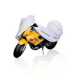 Motorradabdeckung, Dunlop, Gr��e M, f�r Motorr�der mit Windschutz