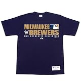 Milwaukee Brewers MLB Authentic T Shirt j