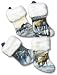 Stornaments Christmas Ornament Stockings - Set Of 4 - 7
