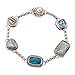 Designer Copy Gemstone Silver Bracelet
