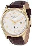 Stuhrling Original Men's 171A.3335E2 Classic Exclusive 'Cuvette 44' Slim Automatic Watch