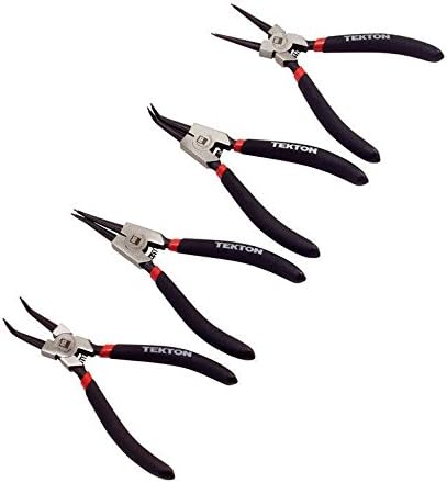 4pc Tekton Professional Snap Ring Pliers Use on Internal &amp; External Rings