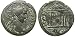 Trajan, 25 January 98 - 8 or 9 August 117 A.D., Nakrasa, Lydia; Bronze AE 19