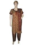 Indian Kurta Dress, Womens Paisley Printed Magenta Beign Salwar Kameez Set 41Fu3OAdDaL. SL160 Indian Kurta Dress, Womens Paisley Printed Magenta Beign Salwar Kameez Set