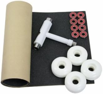 Ultimate Skateboard Package Skateboard Wheels + Bearings + Skate Tool + Skate Grip