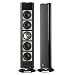 KEF KHT6000BL Slender Profile Cast Aluminum Speaker (Gloss Black)