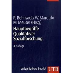 Hauptbegriffe Qualitativer Sozialforschung