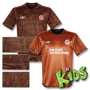 10-11 St Pauli Home Jersey - Little Boys - Reversible-XXXL