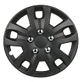 Unitec 74856 Radzierblende Sepang, 4-er, 14", 100% ABS, schwarz matt