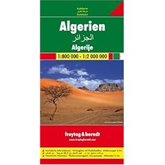 Freytag Berndt Autokarten, Algerien 1:800.000 - 1:2.000.000: Mit Ortsverzeichnis. Mit Klimatabellen