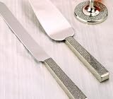 Beverly Clark 71B Diamond Cake Knife and Server Set