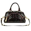 Maxx New York - Ava Small Dome Satchel in Chocolate
