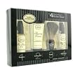 Starter Kit - Unscented: Pre Shave Oil + Shaving Cream + Brush + After Shave Balm
