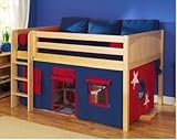 Maxtrix Full Mansion Low Loft Bed