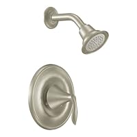 Moen T2132BN Trim Kit For Posi-Temp Shower, Brushed Nickel (Valve Not Included)