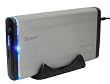 MOBILE DISK HD-341-U2C 3.5" USB 2.0 External HDD Enclosure w/ Cooling Fan and Blue LED Accent Light