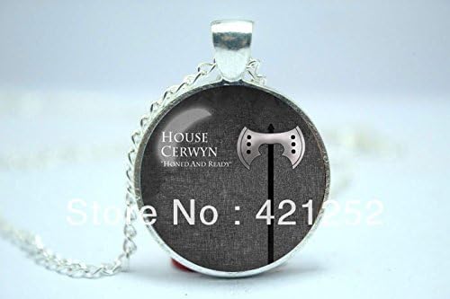 Pretty Lee 2015 Fashion House Crewyn Game Of Thrones Barratheon Sigil Necklace Glass Cabochon Christmas gift