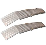 Produkt-Bild: 2 St&uuml;ck Auffahrrampen Auffahrschienen klappbar 2.200 KG