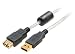 Vivanco CK U 20 AMAFCF USB 2.0 zertifiziertes verl�ngerungskabel, USB Typ A Stecker auf USB Typ A Kupplung, vergoldete Kontakte, Ferritkern, 2,0 m