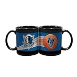 NBA Dallas Mavericks 2 Pack 11oz Black SportsBall Mug