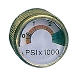 Submersible Systems Mini Pressure Gauge For Spare Air