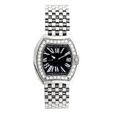 Bedat No. 3 Diamond Steel Black Ladies Watch 334.031.301 by Bedat
