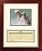 Sandy Lyle Framed 8x10 Autographed Photograph with Scorecard