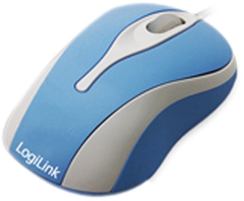LogiLink Maus optisch USB Mini mit LED blau Preisvergleich