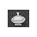 Western Michigan Broncos Solid Sterling Silver ''WMU'' Football Pendant