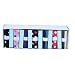 Fly Flot Ladies Spot & Stripe Print Socks 7 Pack
