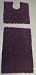 NEW Twists AUBERGINE Pedestal and Bath Mat Set